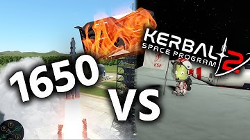 I played KSP 2 on a GTX 1650 so you don