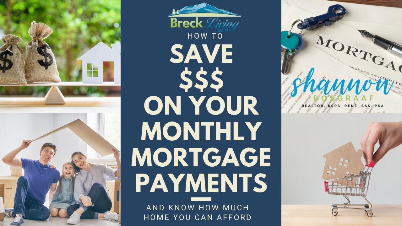 How to Save on your Monthly Mortgage and How Much Home Can I Afford