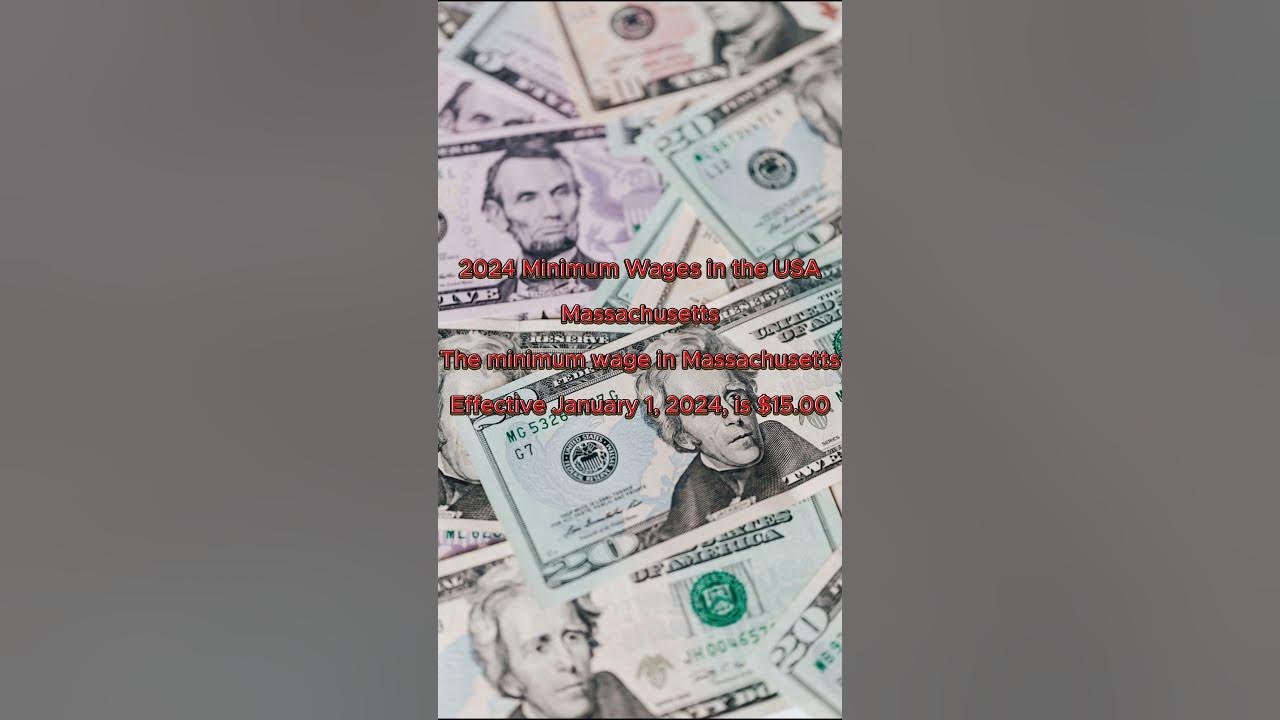 Minimum Wage Massachusetts in 2024 YouTube