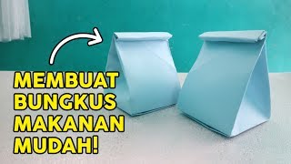MEMBUAT KEMASAN DARI KERTAS, BISA JUGA UNTUK BUNGKUS KADO/MAKANAN, How to fold paper easy Tutorial MEMBUAT KEMASAN DARI KERTAS, BISA JUGA UNTUK BUNGKUS KADO/MAKANAN, How to fold paper easy Tutorial