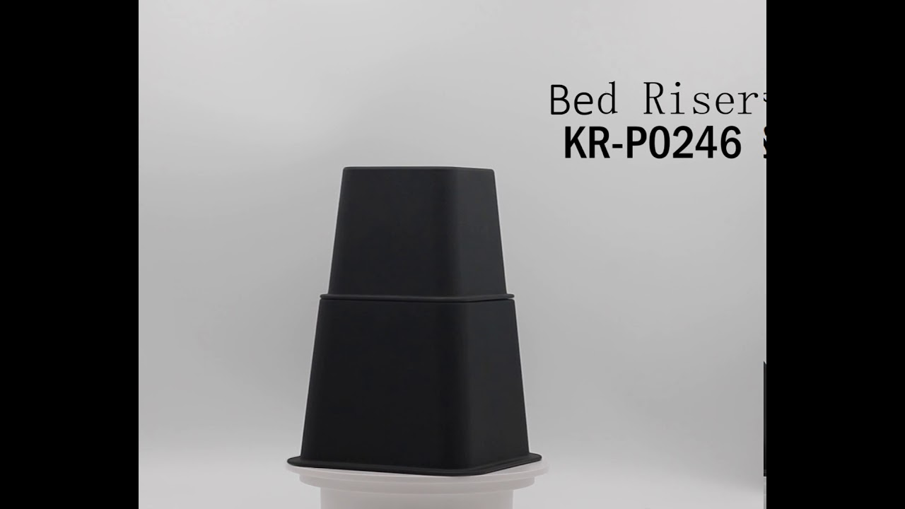 living room 8 inch black adjustable furniture bed riser