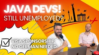 Java Engineers wanted in Germany 2024. No German needed!