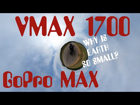 VMAX 1700 With a GoPro Max: A 360 Degree Camera on a Motorcycle