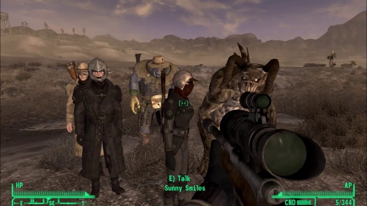Fallout New Vegas Deathclaw Companion Youtube