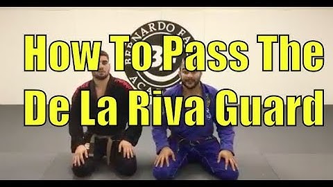 How To Pass The De La Riva Guard by Vinicius Ferreira "Trator"