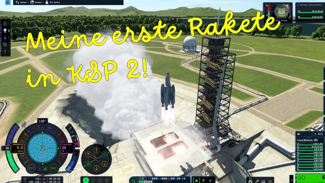 Kerbal Space Program 2 #001: Meine erste Rakete in KSP2! - YouTube