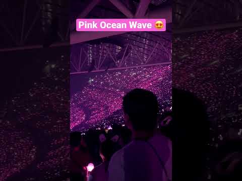 Pink Ocean Wave Of Blinks Blackpink BornpinkworldtourFyp