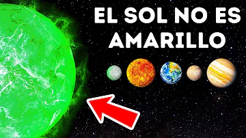 ¿Por qué el sol no es verde?