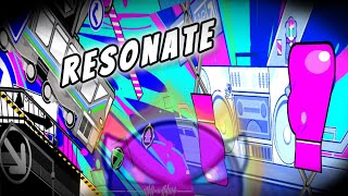 RESONATE 100% (Easy Demon) by Bpi | Geometry Dash |