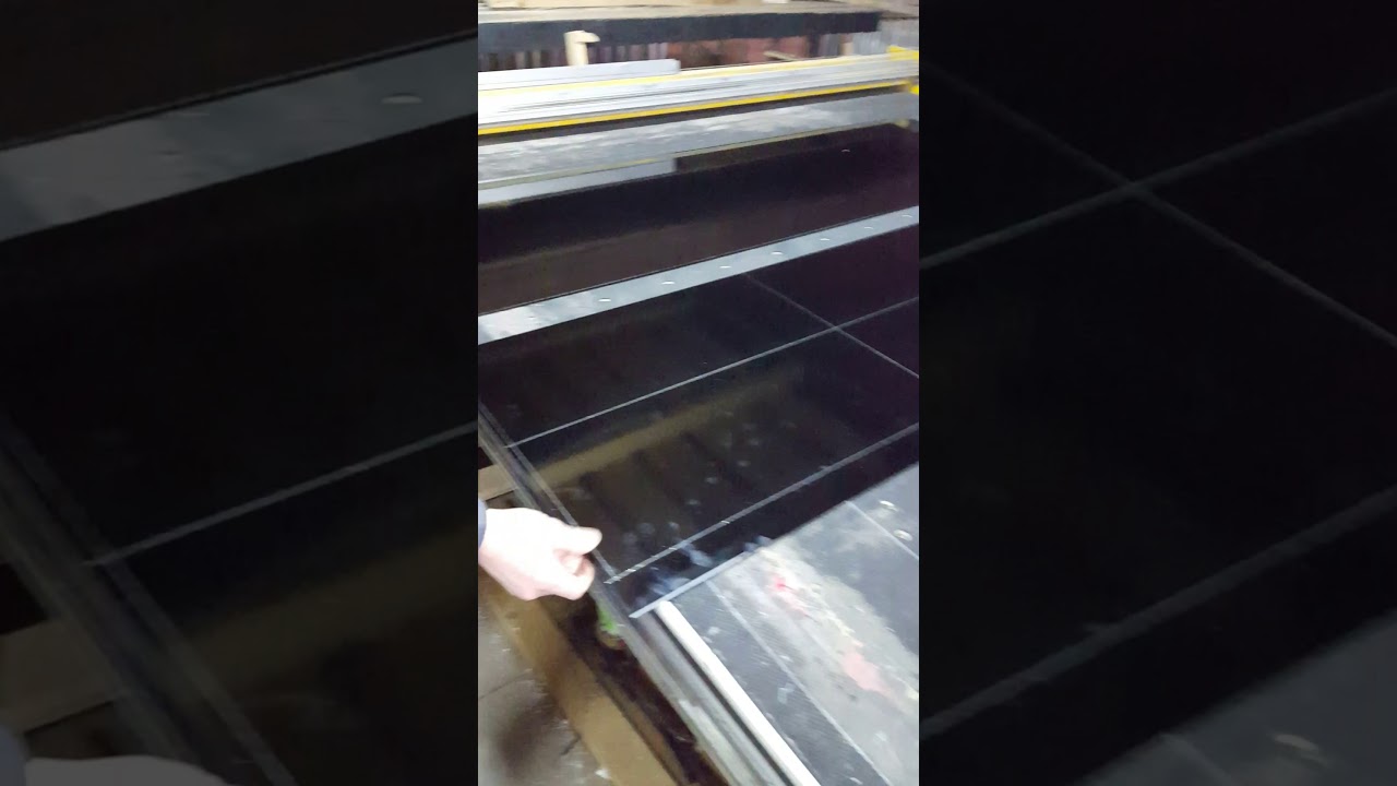 Резка стекла для варочной панели и индукционной плиты - YouTube