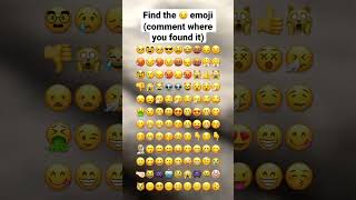 Can You Find The Emoji Comment Where You Find It 