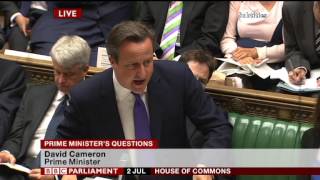 PMQs 02/07/2014
