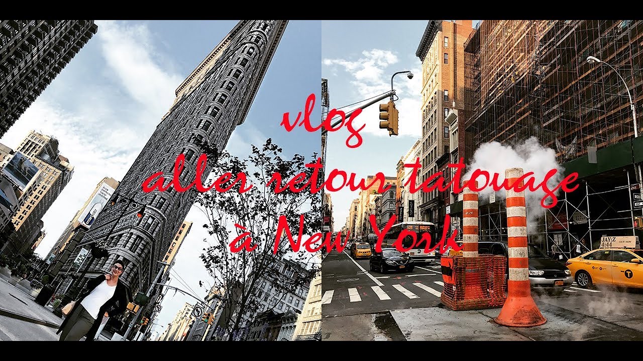 Vlog : aller-retour tatouage à New York