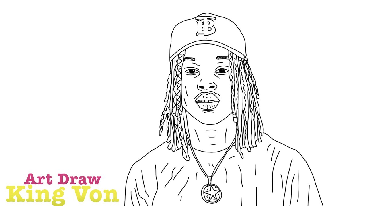 King von drawing easy