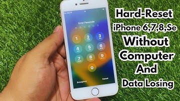 How To Hard Reset iPhone 6,7,8,Se Without Computer And Data Losing ! 2023