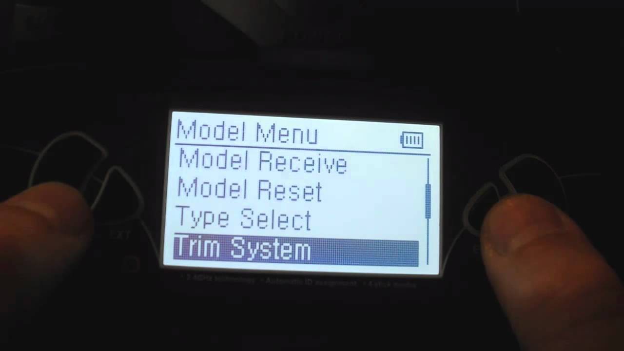Walkera Devo 10 - Menu Options in Detail