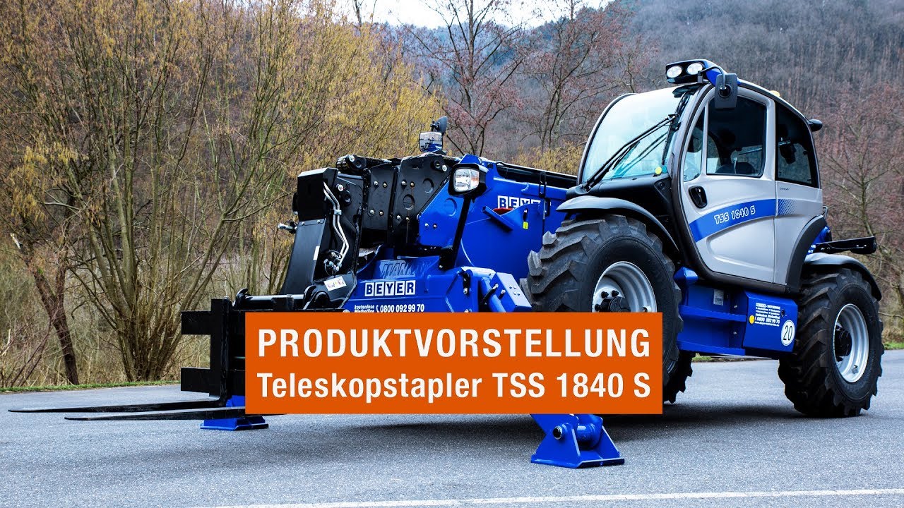 MANITOU-Teleskoplader mit Niveauausgleich & 17,55 m Hubhöhe | BEYER-Mietservice