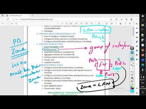 Fortigate PACKET FLOW - YouTube