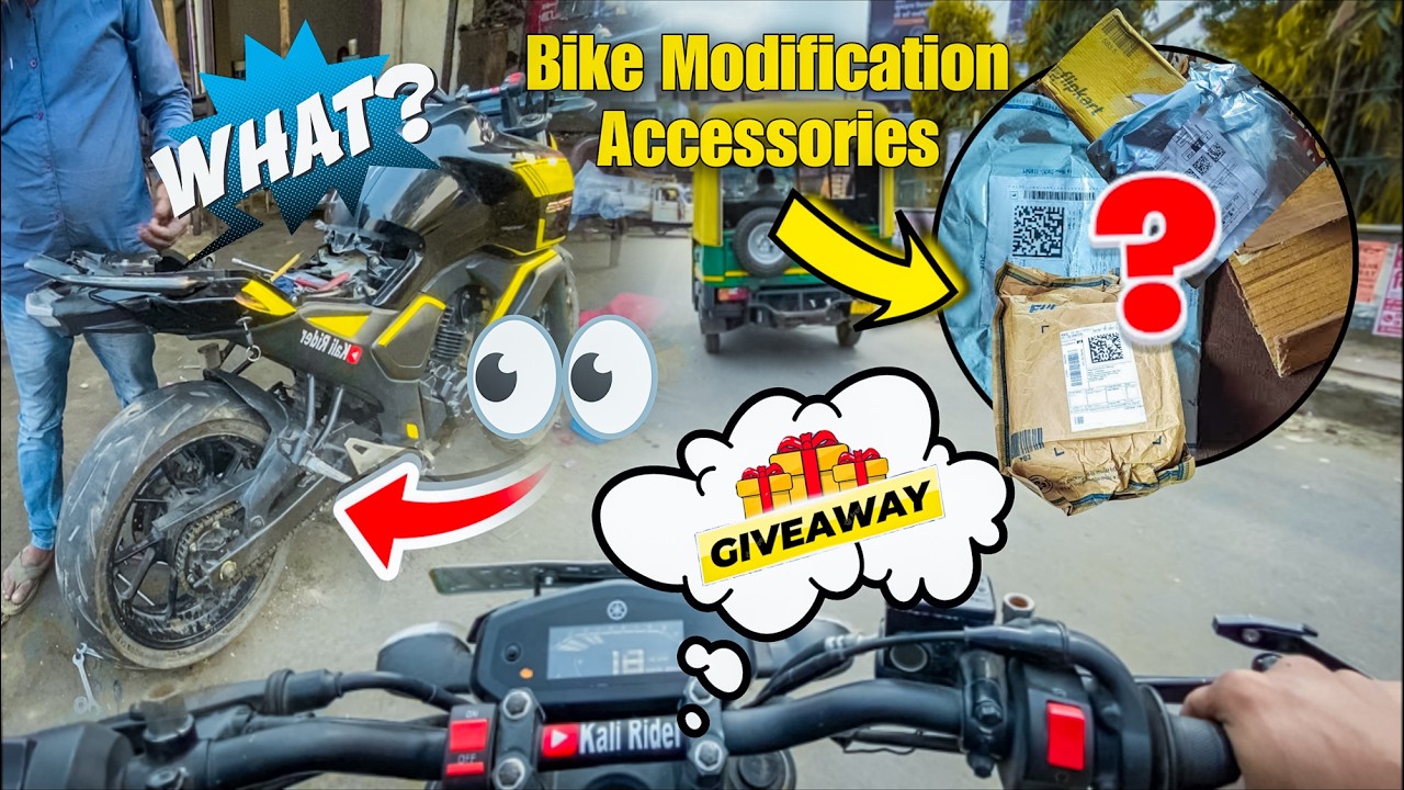 Yamaha Fzs v3 Modification 🔥😱| #giveaway 🎁💥| Bike Modification - YouTube
