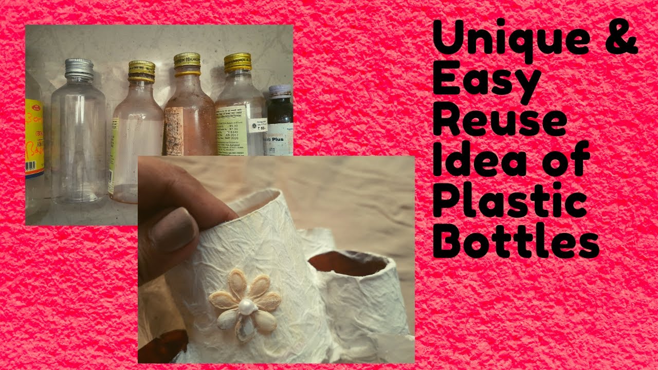 Plastic Bottle Recycling Ideas | Quick and Easy Organizer For Your Table