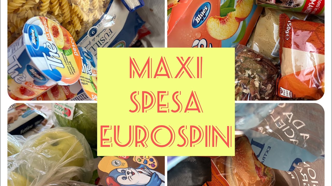 MAXI SVUOTA LA SPESA EUROSPIN 🤩