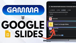 How To Save Gamma AI Presentations To Google Slides | Step by Step