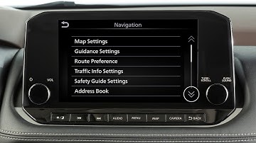 2021 Nissan Rogue - Navigation Settings (if so equipped)