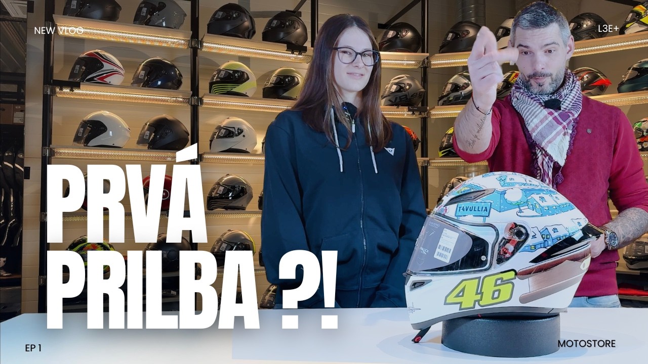 Kupuješ svoju prvú prilbu ? Pozri AGV K1S