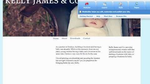 How to Add a Facebook Badge to your Sitebuilder Website