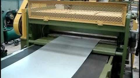 Steel Sheet Leveling and Shearing Machine (HD-650x3t)