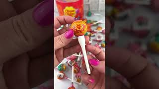 Chupa Chups Lollipop Candy Lip Balm Satisfying Video ASMR! #shorts #asmr