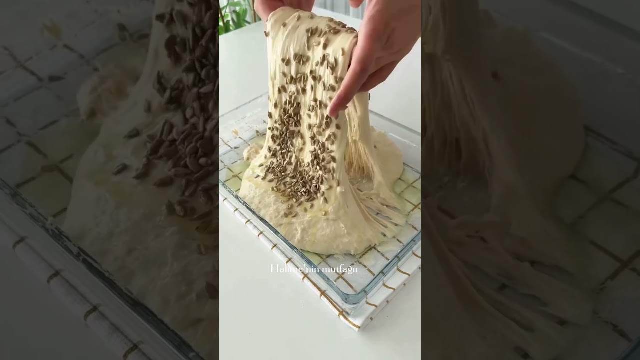 Evde ekmek yapmak hiç bu kadar kolay olmamıştı. Ayrıntılı tarifi yoruma sabitledim🙌🏻#recipe #short