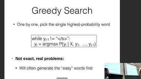 CMU Neural Nets for NLP 2020 (16): Advanced Search Algorithms