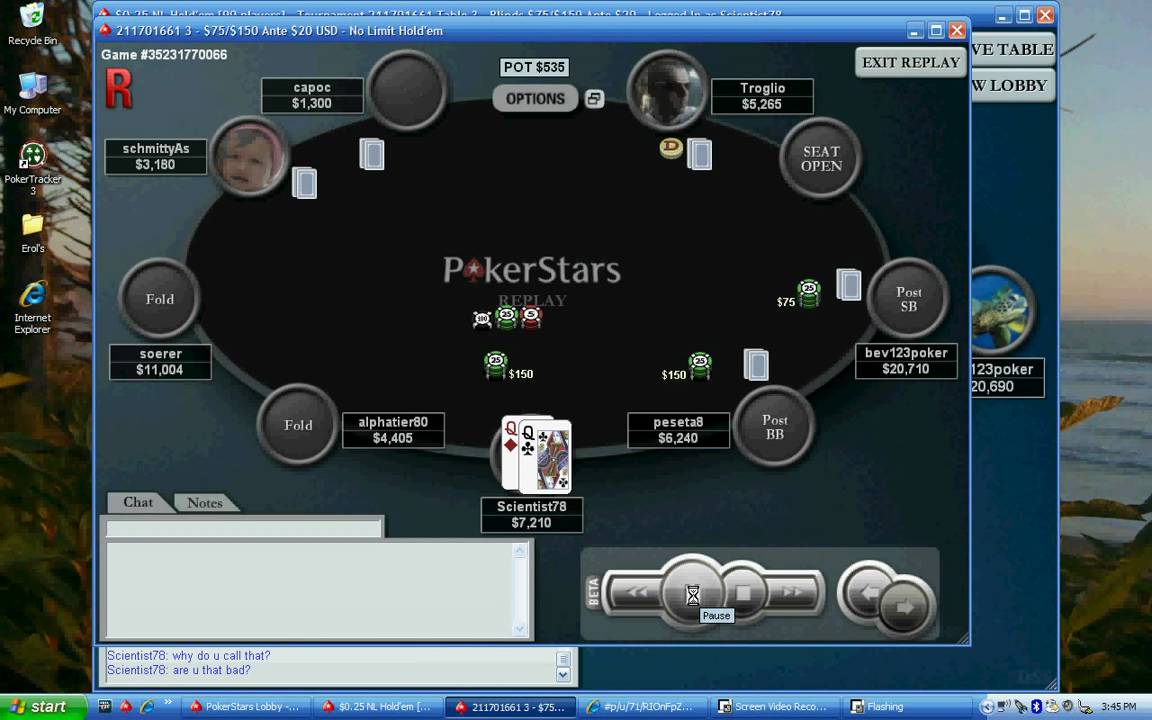 PokerStars Rigged Action Hands Video 12 YouTube