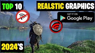Top 10 High Graphics Offline & Online Games for Android/iOS in 2024!(Mind-Blowing Visuals)!!|👌2024's screenshot 3