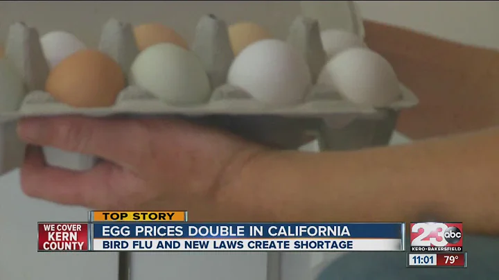 Egg prices on the rise in California