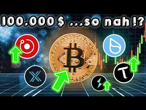 Bitcoin: Das Beste kommt jetzt! BTC & Altcoins wieder positiv! Charts: TAO, IMX, SUI, RNDR, RUNE