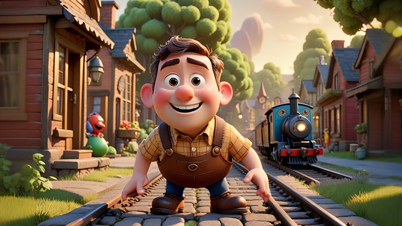 Timmy Train Pulls the Bell | Train Song for Kids | Nursery Rhymes and Learning Songs