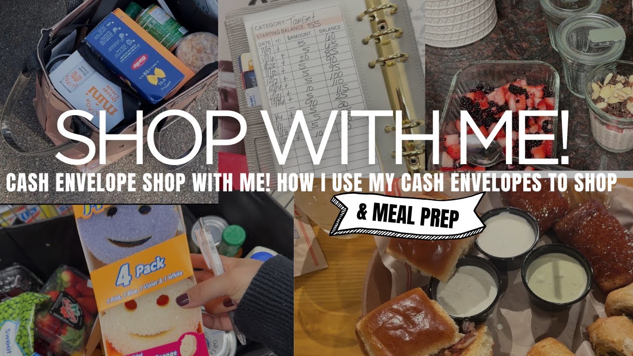 Покупки со мной | Как я делаю покупки, используя систему денежных конвертов | Walmart, Чили