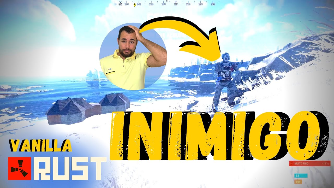 Rust Vanila - Solo - No meio do raid, o Rust+ me avisou - YouTube