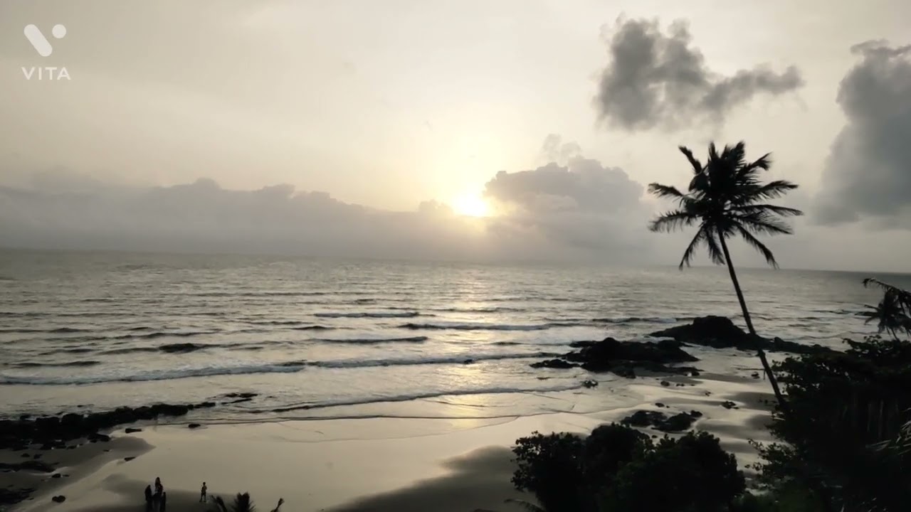 Sunset at Ozran Beach Goa