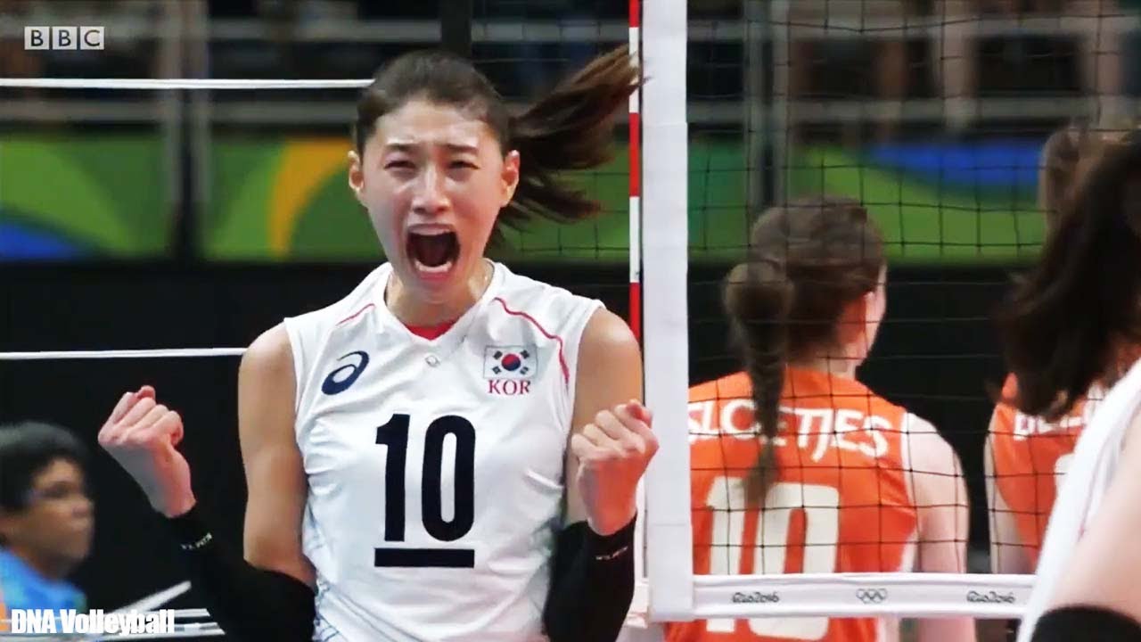 คิม ยอน คยอง vs เนเธอร์แลนด์ โอลิมปิก 2016 Kim Yeon Koung (김연경) vs Netherlands volleyball olympics