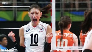 คิม ยอน คยอง vs เนเธอร์แลนด์ โอลิมปิก 2016 Kim Yeon Koung (김연경) vs Netherlands volleyball olympics