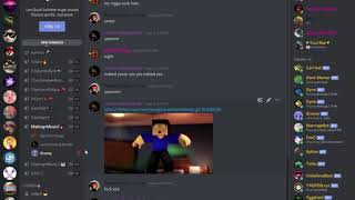 raiding a furry discord server **got banned**