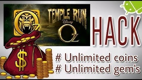 How to download temple run oz (hack version) unlimited coins and gems in android
