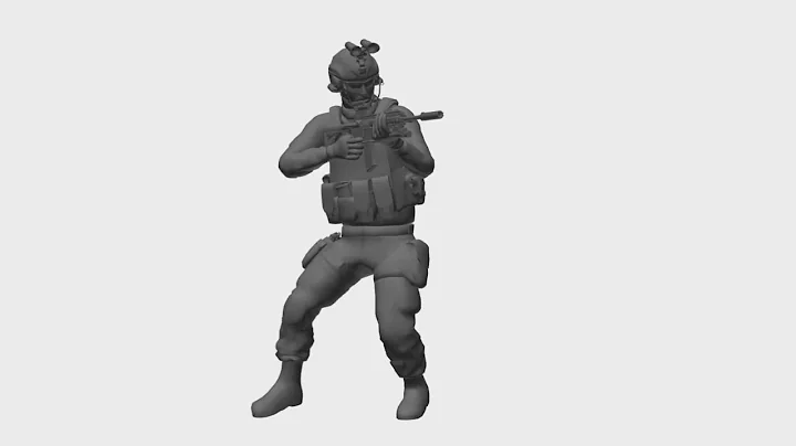Game Animation Rifle Locomotion ( 3ds Max and Maya)