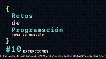 Ruta de estudio programación | 10 - EXCEPCIONES