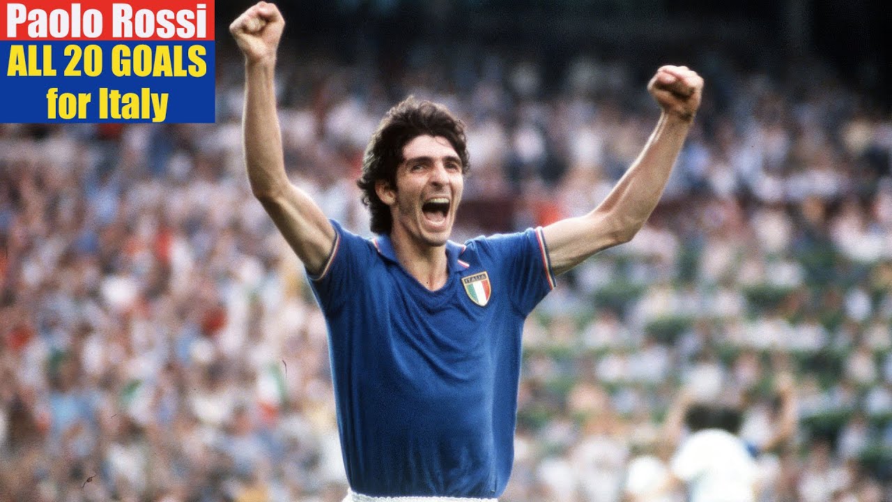 Paolo Rossi ◉ All 20 Goals for Italy 🇮🇹 - YouTube
