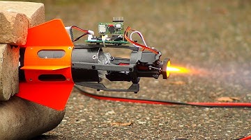 3D print | Thrust vector control model rocket engine | TVC