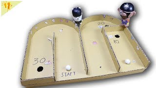 How to make mini Golf Game from Cardboard at home ✅ Amazing Games screenshot 5